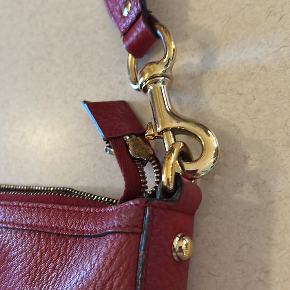 Gucci Blondie XL Shoulder Bag Purse GG RARE Tom Ford Era Red Pebbled Leather - Picture 14 of 17